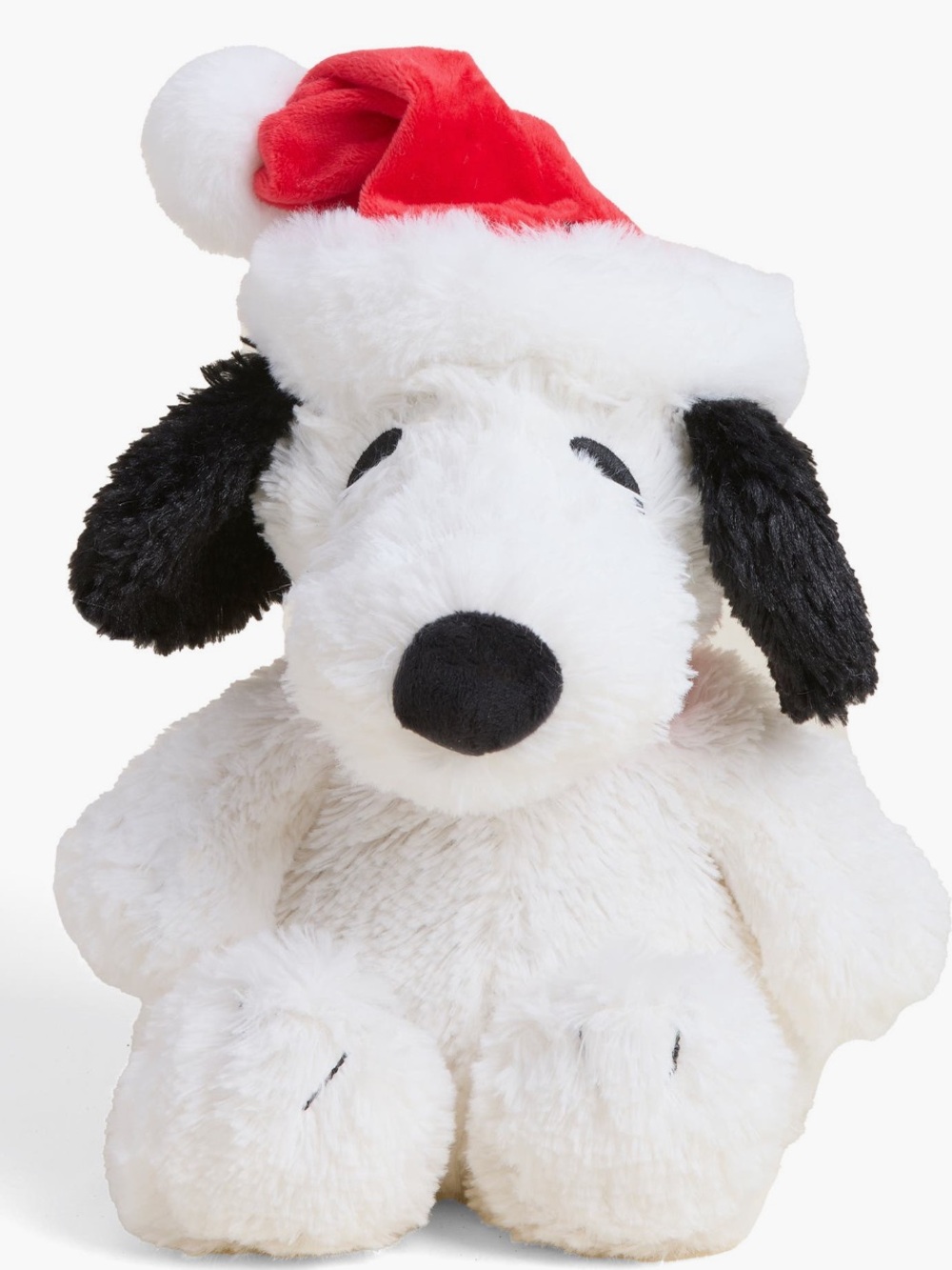 NWT Peanuts Snoopy Warmies with Santa Hat